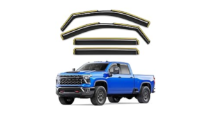 Silverado rain guards