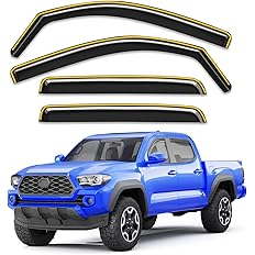 Best Window Visors & Rain Guards for Toyota Tacoma